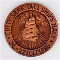 Coin Sutty Sark Tall Ships Race 1986 Bremerhaven