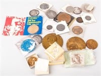 Coin Large Assortment of Tokens & Medals