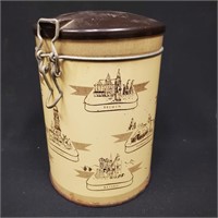 Vintage German Coffee Tin Canister