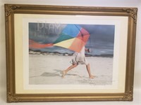 "PLAY" Print Framed And Matted