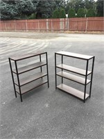 (9in wide by 3ft tall) Painted Metal Storage