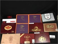 (11) Variety of Cigar Boxes