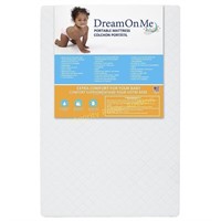 Dream On Me 3” Portable Crib Mattress Style#24