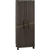 Rimax Resin Wicker Utility Cabinet Brown $170 R
