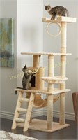 Go Pet Club 62” Cat Scratcher Cottage Beige