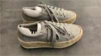 Grey Fashion Sneakers Size 5.5