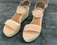 Nude Wedges Size 10