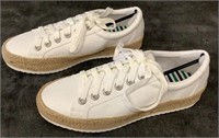 White Fashion Sneakers Size 10