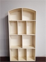 Arched Compartment Wall Shelf