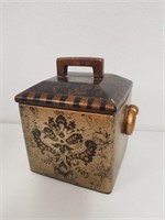 Ceramic Decorative Box w/ Lid