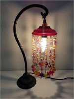 Beautiful Beaded Lamp