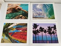 Decorative Sea Theme Prints on Canvas Paper