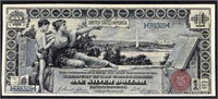 1896 $1 Educational Silver Certificate Note