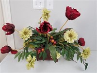 Large Flower Arrangement w/ Metal Base