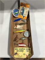 Fishing lures and spoons