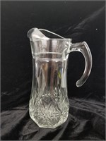 ARC France Etched Water Glass Pitcher