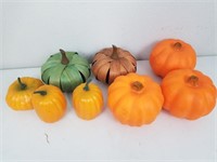 Small Foam Decorative Pumpkins