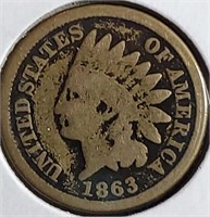 1863 Indian Cent