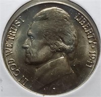 1941-D Jefferson Nickel