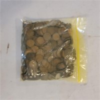 500 Unsearched  Wheat Cents