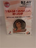 Ryan Smyth Team Canada 2002 Pin Toronto Sun