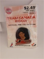 Michael Peca Team Canada 2002 Pin Toronto Sun