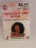 Jarome Iginla Team Canada 2002 Pin Toronto Sun