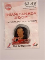 Steve Yzerman Team Canada 2002 Pin Toronto Sun