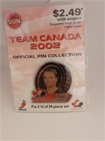 Curtis Joseph Team Canada 2002 Pin Toronto Sun