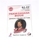 Ed Jovanovski Team Canada 2002 Pin Toronto Sun