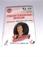 Joe Nieuwendyk Team Canada 2002 Pin Toronto Sun