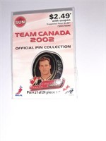 Eric Lindros Team Canada 2002 Pin Toronto Sun