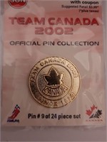 Team Canada 2002 Logo Pin Toronto Sun