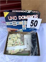 Used Uno/Dominos Game