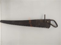 Large antique hand saw