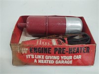 New Tank Type Engine Pre-heater vtg automobile