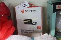GRIFFIN CAR CHARGER PLUS CABLE