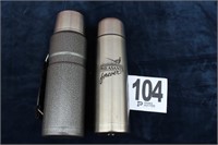 (2) Stainless Steel Thermos'