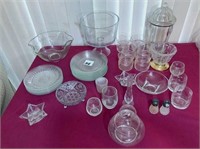 group crystal glass