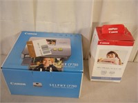 Like new Canon Selphy CP780 photo printer + ink +