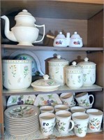 Oneida Sakura cups, plates & misc. kitchen