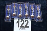 (6) Piece Nashville Themed Spoons