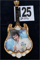 11" Porcelain Elvis Guitar Wall Art (Numbered)