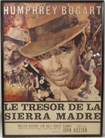 French "Treasure of the Sierra Madre" poster