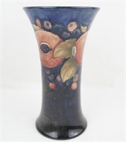 Moorcroft Earthenware vase - iridescent glaze 8"
