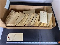 Box of Inventory Hanging Tags