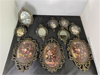 Lot of Oval Picture Frames