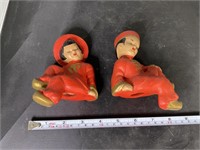 Kreiss 1955 Asian Shelf Sitters Figurines