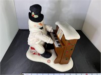Battery Operated Snowman at Piano  Works