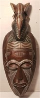 Mask - Wood - Height: 18 inches